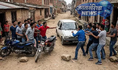 MP : टीकमगढ़ में मुखर्जी चौराहे पर गाड़ी पार्क करने को लेकर दो गुटों में झड़प में डॉक्टर घायल MP : टीकमगढ़ में मुखर्जी चौराहे पर गाड़ी पार्क करने को लेकर दो गुटों में झड़प में डॉक्टर घायल