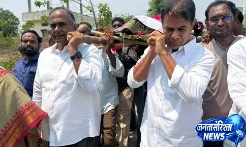 KTR ने तेलंगाना सत्तेम्मा के राज्य के लिए संघर्ष का सम्मान किया, युवाओं को प्रेरित किया