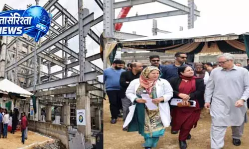 CM ने अस्पताल एक्सटेंशन ब्लॉक के निर्माण कार्य की स्थिति देखी CM ने अस्पताल एक्सटेंशन ब्लॉक के निर्माण कार्य की स्थिति देखी