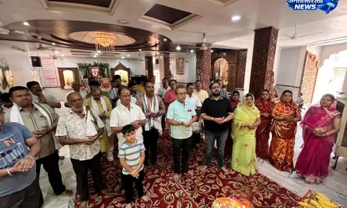 दुर्गा मंदिर में भगवान परशुराम का प्रगटोत्सव मनाया गया दुर्गा मंदिर में भगवान परशुराम का प्रगटोत्सव मनाया गया