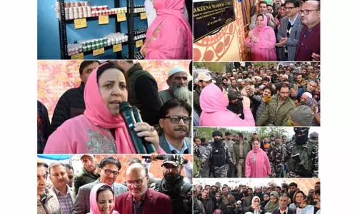 Kulgam में विकास कार्यों की शुरुआत, सकीना इटू ने रखी नींव Kulgam में विकास कार्यों की शुरुआत, सकीना इटू ने रखी नींव