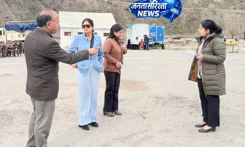 Lahaul-Spiti में राष्ट्रपति मुर्मू के स्वागत की तैयारी पूरी Lahaul-Spiti में राष्ट्रपति मुर्मू के स्वागत की तैयारी पूरी