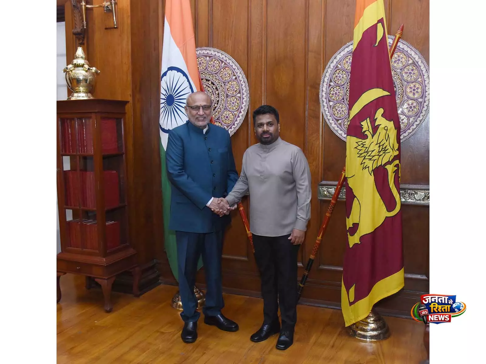 उपराष्ट्रपति सीपी राधाकृष्णन ने Sri Lankan के राष्ट्रपति दिसानायके से की मुलाकात उपराष्ट्रपति सीपी राधाकृष्णन ने Sri Lankan के राष्ट्रपति दिसानायके से की मुलाकात
