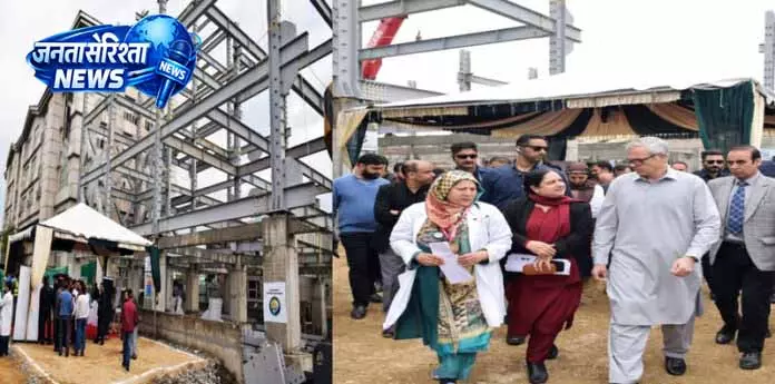 CM ने अस्पताल एक्सटेंशन ब्लॉक के निर्माण कार्य की स्थिति देखी CM ने अस्पताल एक्सटेंशन ब्लॉक के निर्माण कार्य की स्थिति देखी