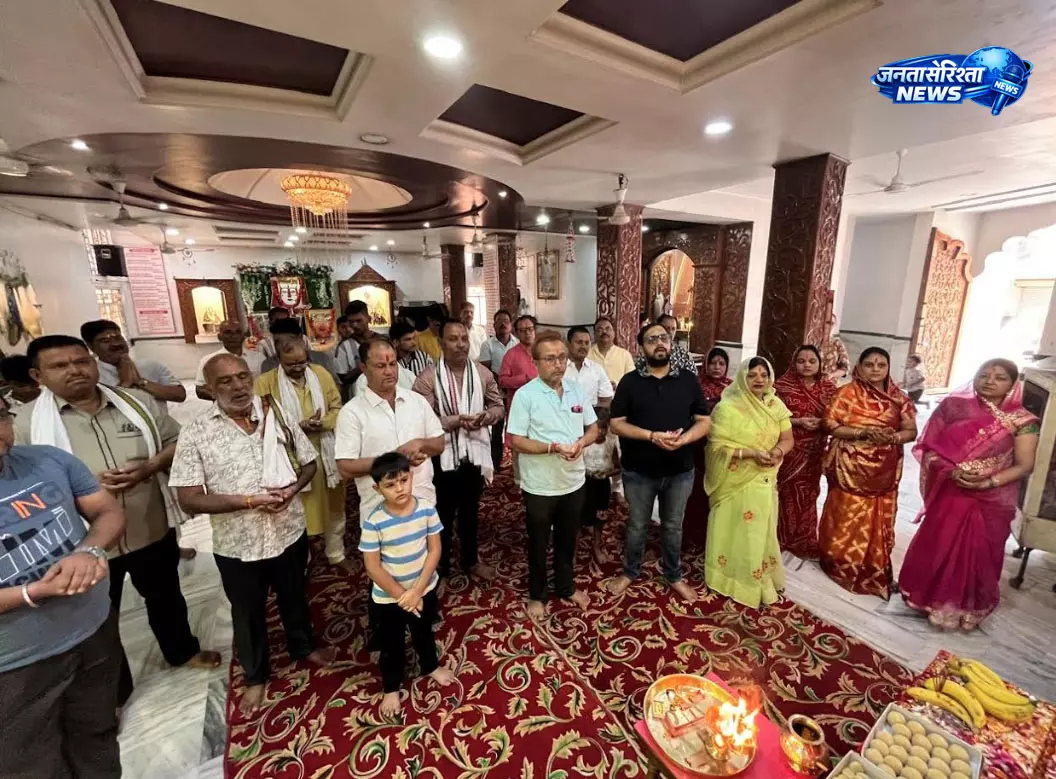 दुर्गा मंदिर में भगवान परशुराम का प्रगटोत्सव मनाया गया दुर्गा मंदिर में भगवान परशुराम का प्रगटोत्सव मनाया गया