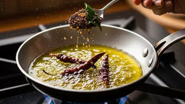 तेल के रिसाव और दाग से बचने के लिए डिश को सही तरीके से कैसे टेम्पर करें?