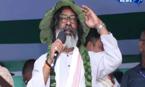 Jharkhand : टीएमसी का आरोप है कि हेमंत सोरेन को झारग्राम में उतरने की इजाज़त नहीं मिली