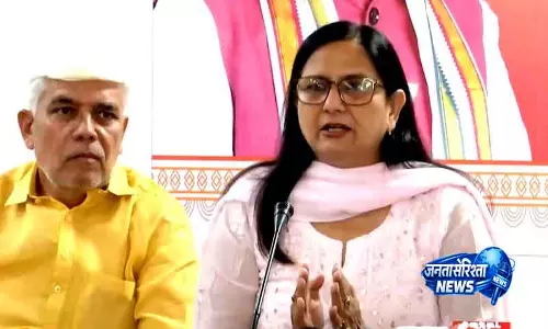 Rohtak में बीजेपी सांसद ने कहा, कांग्रेस ने महिलाओं के अधिकार छीने