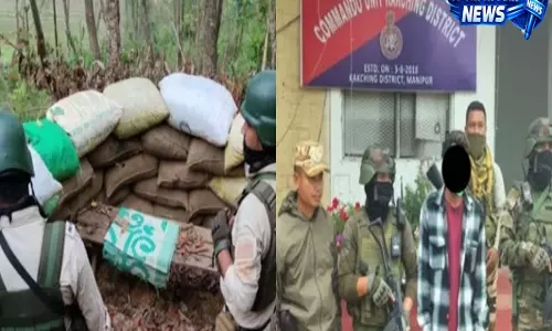 Manipur: उखरुल ऑपरेशन में PREPAK-PRO का उग्रवादी पकड़ा गया, बंकर किए नष्ट