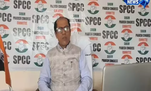 Sikkim : सिक्किम प्रदेश कांग्रेस कमेटी ने डीलिमिटेशन के झांसे को लेकर बीजेपी की आलोचना Sikkim : सिक्किम प्रदेश कांग्रेस कमेटी ने डीलिमिटेशन के झांसे को लेकर बीजेपी की आलोचना