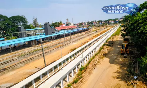 Kerala : पलक्कड़ पिट लाइन का कंस्ट्रक्शन आखिरी स्टेज में Kerala : पलक्कड़ पिट लाइन का कंस्ट्रक्शन आखिरी स्टेज में