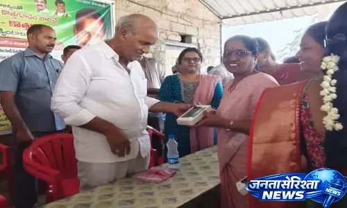 Anganwadi centers पर सेवाएं पारदर्शी होनी चाहिए: विधायक कूनमनेनी Anganwadi centers पर सेवाएं पारदर्शी होनी चाहिए: विधायक कूनमनेनी