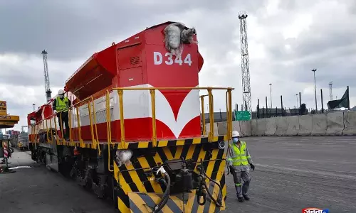BLW द्वारा बनाए गए दो 3,300 HP लोकोमोटिव का आखिरी बैच मोज़ाम्बिक पहुंचा