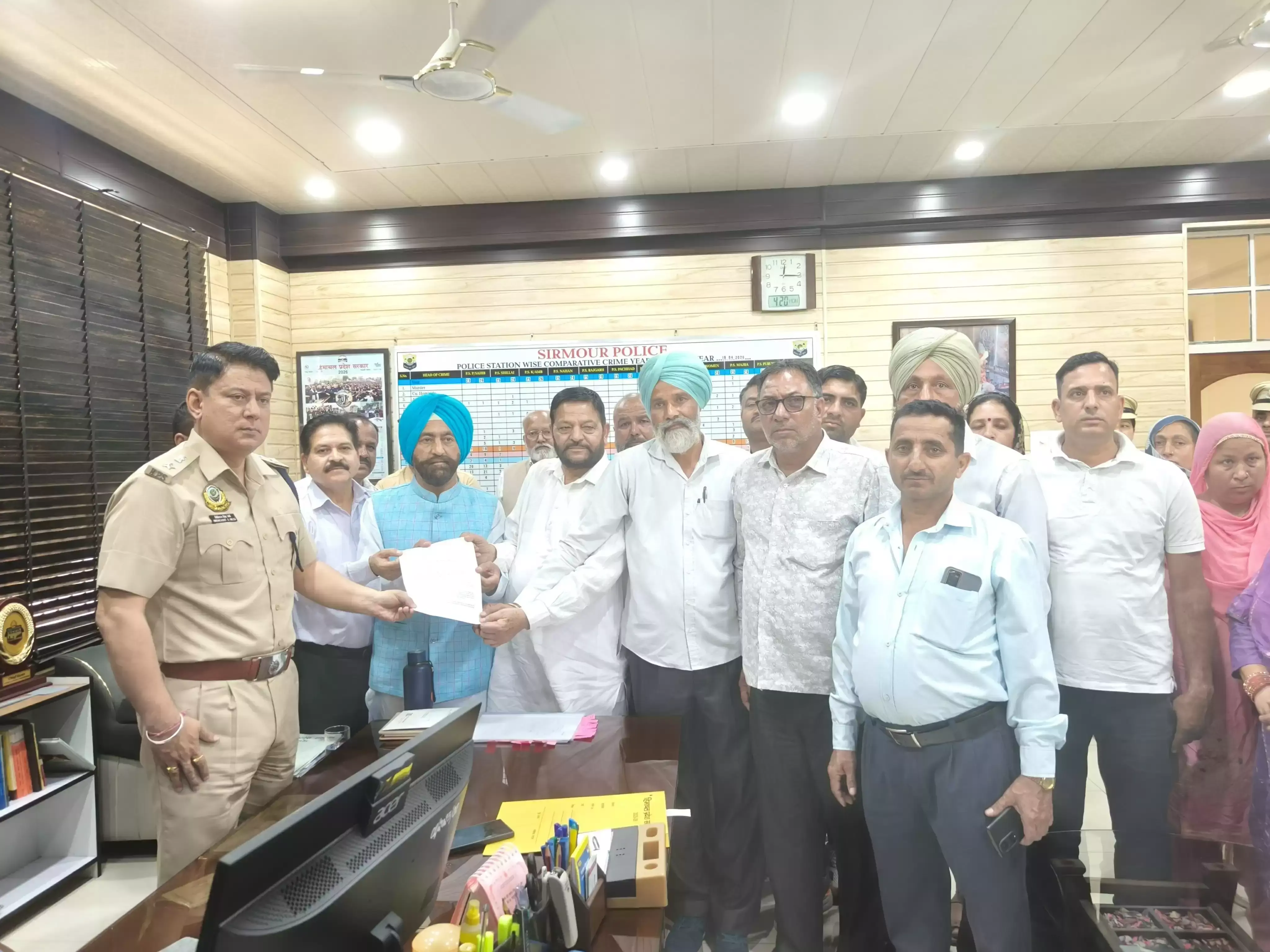 Nahan: पोंटा में वन विभाग कार्रवाई पर उठे सवाल