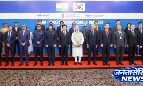India-South Korea बिजनेस डायलॉग: आर्थिक साझेदारी को नई गति India-South Korea बिजनेस डायलॉग: आर्थिक साझेदारी को नई गति