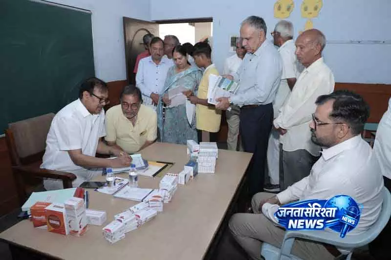Kurukshetra में मुफ़्त यूरोलॉजिकल हेल्थ कैंप लगाया गया Kurukshetra में मुफ़्त यूरोलॉजिकल हेल्थ कैंप लगाया गया