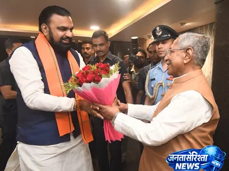 बिहार के मुख्यमंत्री सम्राट चौधरी ने नागालैंड के राज्यपाल नंदकिशोर यादव से की मुलाकात बिहार के मुख्यमंत्री सम्राट चौधरी ने नागालैंड के राज्यपाल नंदकिशोर यादव से की मुलाकात