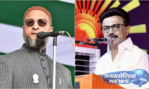 तमिलनाडु चुनाव से पहले ओवैसी का समर्थन, DMK गठबंधन के पक्ष में वोट की अपील तमिलनाडु चुनाव से पहले ओवैसी का समर्थन, DMK गठबंधन के पक्ष में वोट की अपील