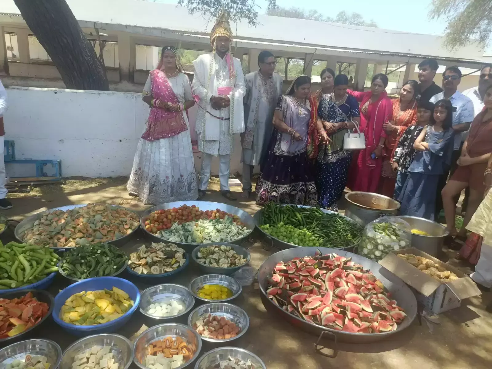 Chittorgarh: गौशाला में अनोखी शादी, गायों को छप्पन भोग