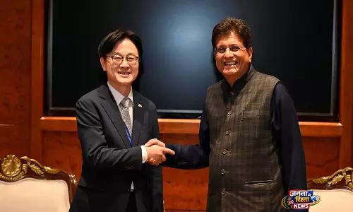 India–दक्षिण कोरिया ट्रेड साझेदारी पर चर्चा India–दक्षिण कोरिया ट्रेड साझेदारी पर चर्चा