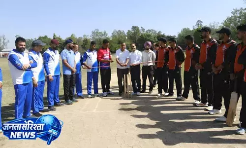 तलवारा में BBMB क्रिकेट टूर्नामेंट की शानदार शुरुआत