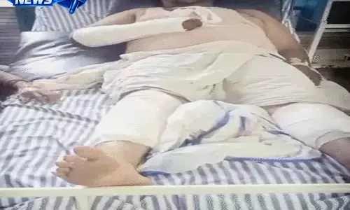 बीजेपी पार्षद पर जानलेवा हमला, हालत नाजुक बीजेपी पार्षद पर जानलेवा हमला, हालत नाजुक