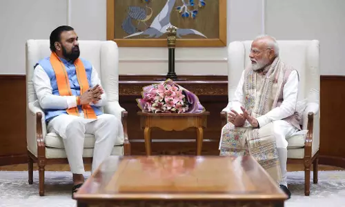 मुख्यमंत्री बनने के बाद पहली बार पीएम मोदी से मिले सम्राट चौधरी, समृद्ध बिहार पर हुई चर्चा