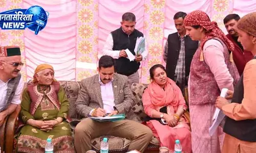 Vikramaditya ने ठियोग में सड़क विस्तार अभियान का उद्घाटन किया