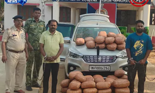 कार की डिप्टी रेंजर ने तलाशी ली, 63 लाख का गांजा बरामद कार की डिप्टी रेंजर ने तलाशी ली, 63 लाख का गांजा बरामद