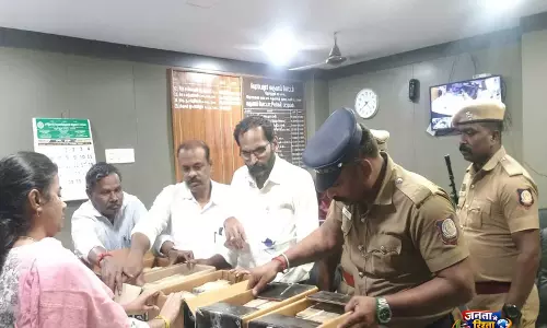 तमिलनाडु: पेरम्बलुर के पास DMK पदाधिकारी से 2.44 करोड़ रुपये नकद जब्त