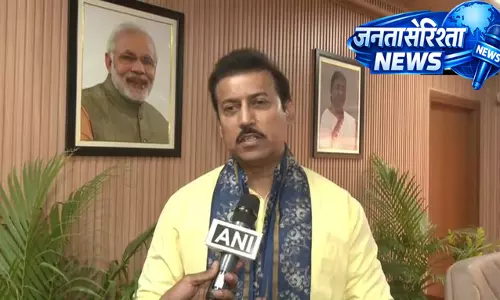 जयपुर: मंत्री राठौर का खरगे पर हमला, कांग्रेस की भाषा पर उठाए सवाल