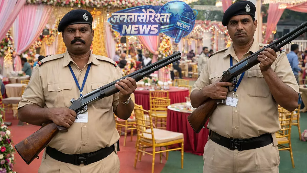 Ghatkopar में शादी स्थल पर लाइसेंसी बंदूक के दुरुपयोग का मामला दर्ज Ghatkopar में शादी स्थल पर लाइसेंसी बंदूक के दुरुपयोग का मामला दर्ज
