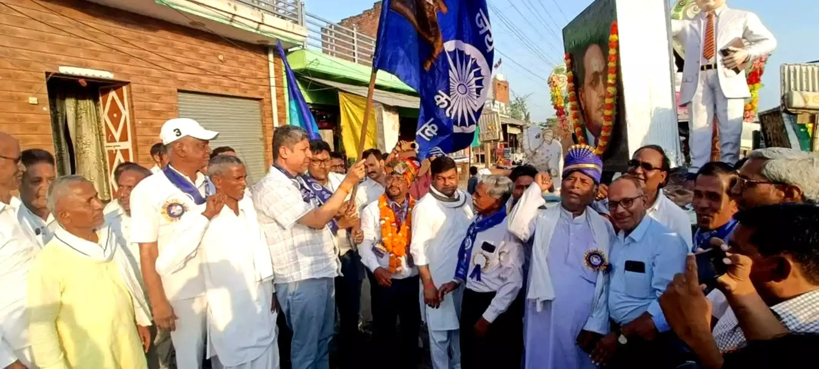 Dholpur: नई पीढ़ी को बाबा साहेब के आदर्श अपनाने का संदेश Dholpur: नई पीढ़ी को बाबा साहेब के आदर्श अपनाने का संदेश