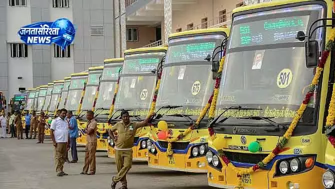 Chennai मतदान के दिन सीनियर सिटिज़न्स और दिव्यांगों के लिए मुफ़्त बस यात्रा Chennai मतदान के दिन सीनियर सिटिज़न्स और दिव्यांगों के लिए मुफ़्त बस यात्रा