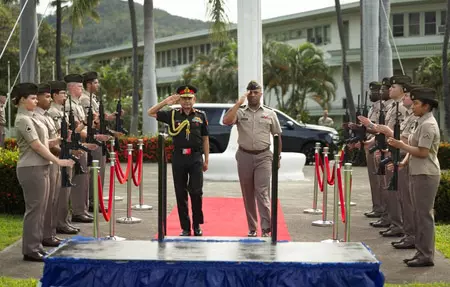 सेना प्रमुख का हवाई दौरा, भारत-अमेरिका रक्षा संबंध और हिंद-प्रशांत क्षेत्र की स्थिरता पर जोर सेना प्रमुख का हवाई दौरा, भारत-अमेरिका रक्षा संबंध और हिंद-प्रशांत क्षेत्र की स्थिरता पर जोर
