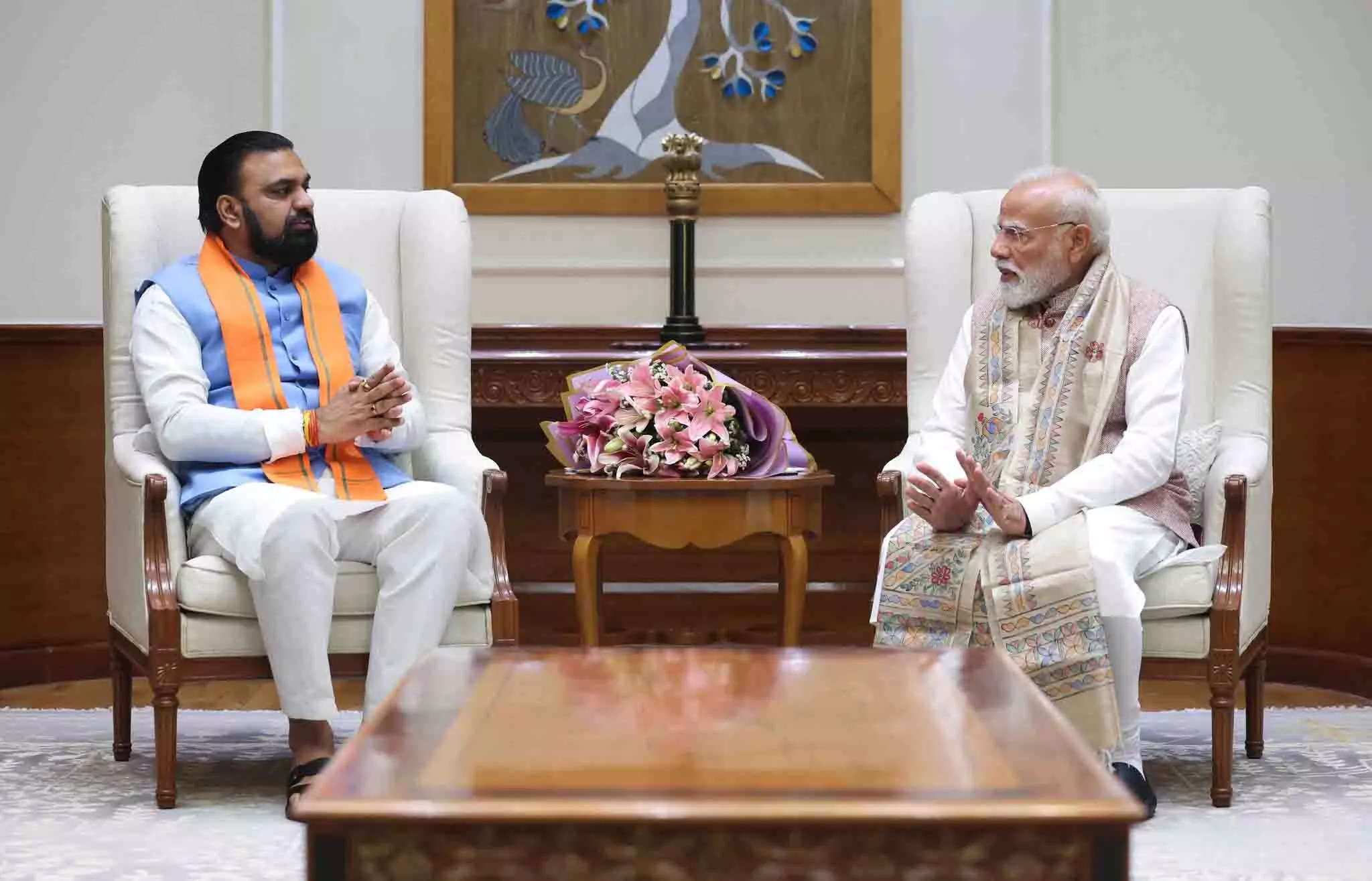 मुख्यमंत्री बनने के बाद पहली बार पीएम मोदी से मिले सम्राट चौधरी, समृद्ध बिहार पर हुई चर्चा मुख्यमंत्री बनने के बाद पहली बार पीएम मोदी से मिले सम्राट चौधरी, समृद्ध बिहार पर हुई चर्चा