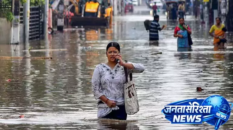 Guwahati में 75 साल में अप्रैल में सबसे ज़्यादा बारिश; बाढ़ की वजह से 1 की मौत, स्कूल बंद Guwahati में 75 साल में अप्रैल में सबसे ज़्यादा बारिश; बाढ़ की वजह से 1 की मौत, स्कूल बंद