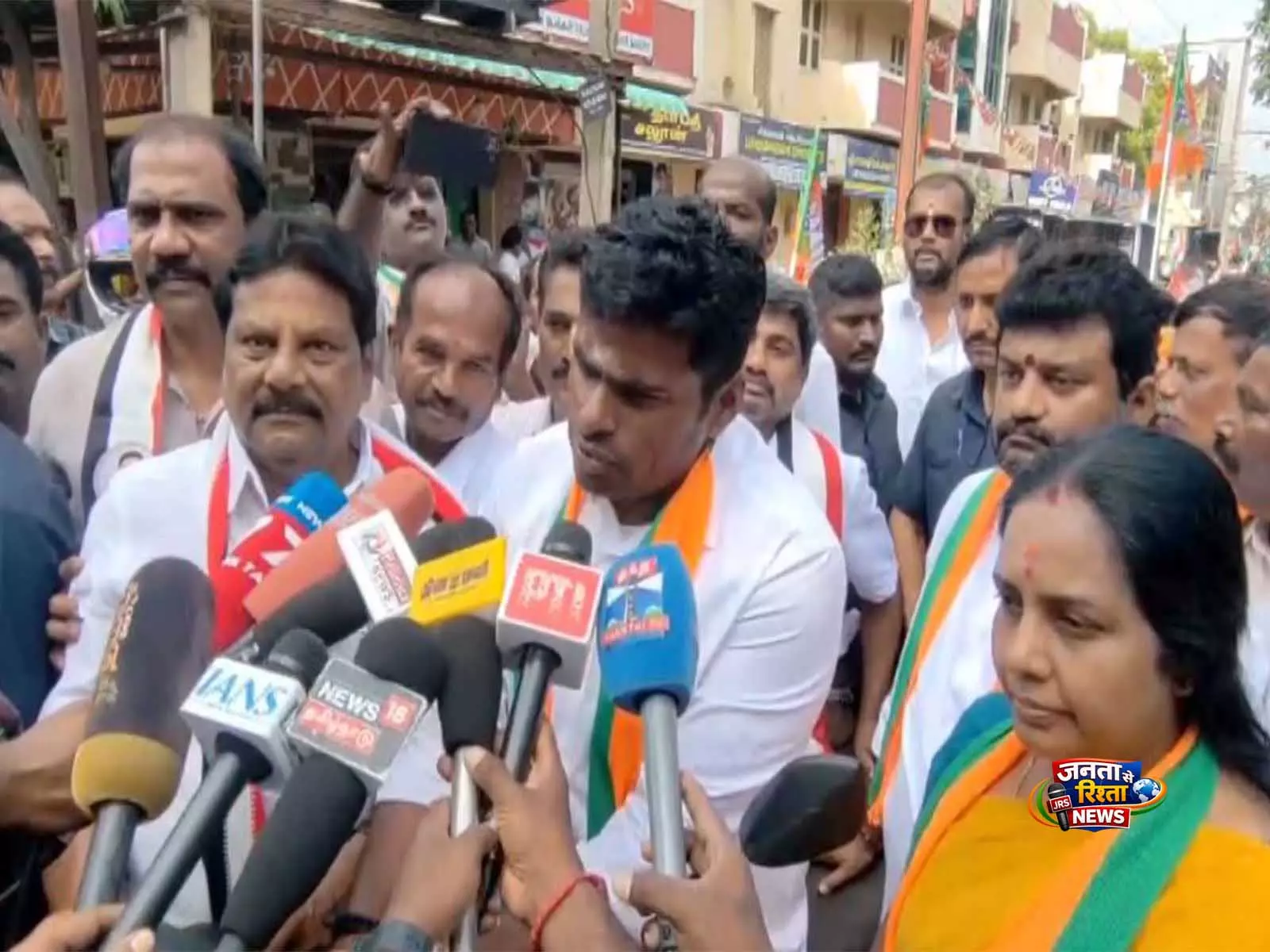 अन्नामलाई का DMK पर आरोप, NDA के पक्ष में दावा अन्नामलाई का DMK पर आरोप, NDA के पक्ष में दावा