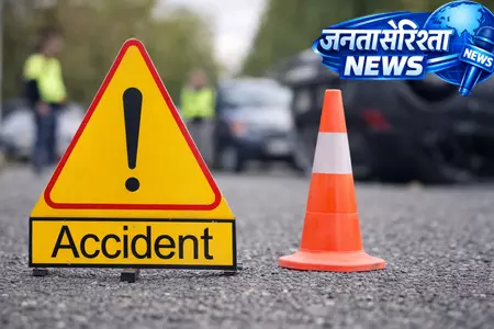भीषण सड़क हादसा, पांच की मौत तीन घायल भीषण सड़क हादसा, पांच की मौत तीन घायल