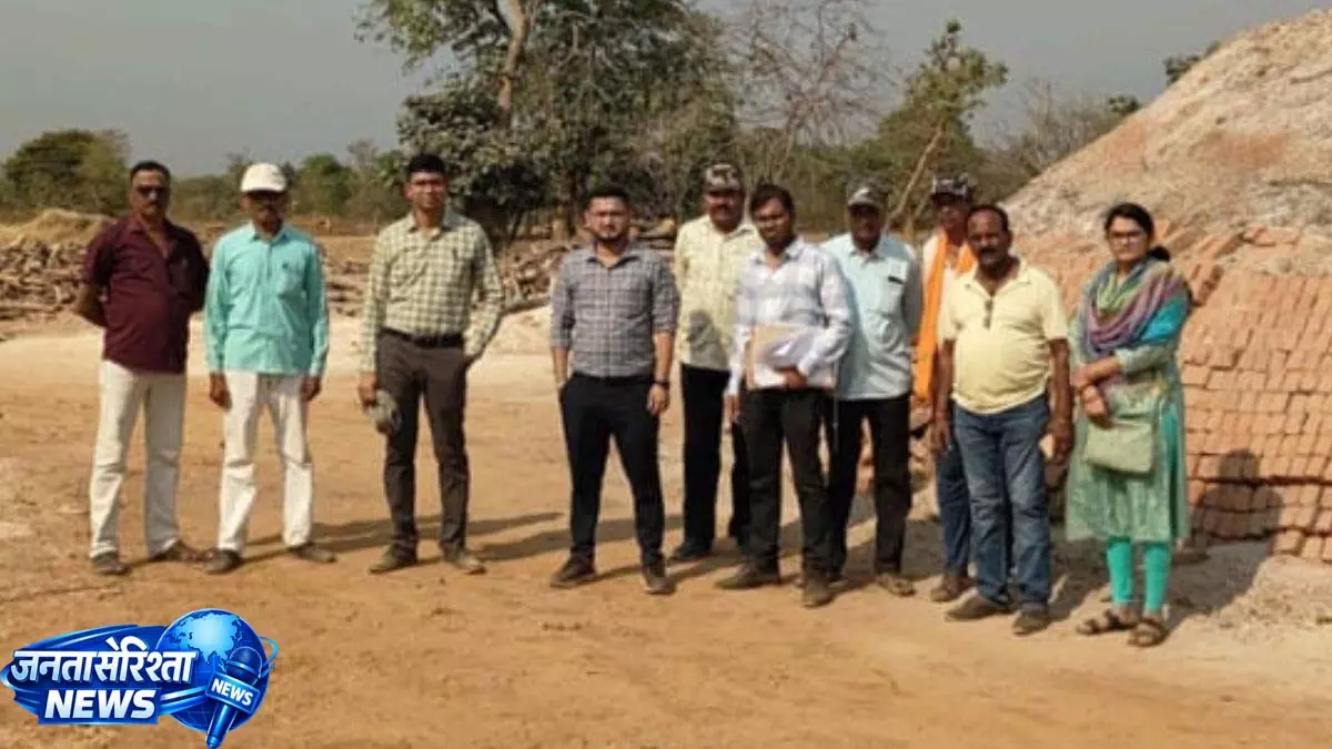 राजनांदगांव में अवैध ईंट भट्ठे पर बड़ी कार्रवाई, लाखों की ईंट और लकड़ी जब्त राजनांदगांव में अवैध ईंट भट्ठे पर बड़ी कार्रवाई, लाखों की ईंट और लकड़ी जब्त
