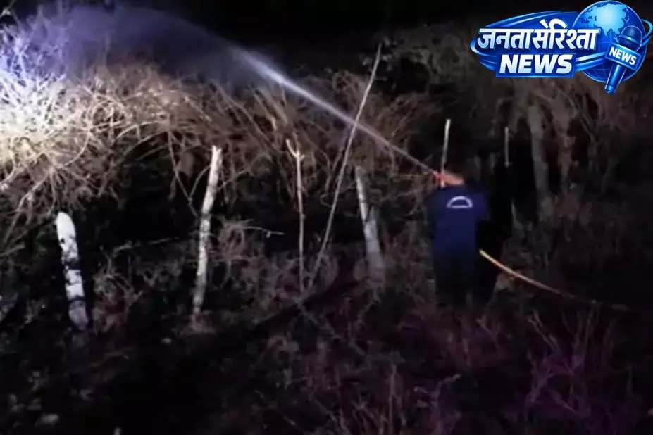 तुमडीबोड में 100 एकड़ फार्म में भीषण आग, 20 एकड़ क्षेत्र जलकर खाक तुमडीबोड में 100 एकड़ फार्म में भीषण आग, 20 एकड़ क्षेत्र जलकर खाक