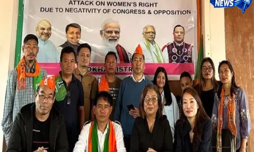 Nagaland : भाजपा वोखा ने विपक्ष पर महिला आरक्षण रोकने का आरोप लगाया