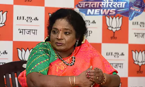 AIADMK-BJP गठबंधन को जीतने से नहीं रोका जा सकता: तमिलिसाई सौंदरराजन