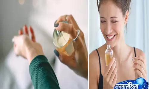 परफ्यूम लगाने के सही तरीके: शरीर के कौन से हिस्सों पर लगाएं ताकि खुशबू देर तक बने रहे? परफ्यूम लगाने के सही तरीके: शरीर के कौन से हिस्सों पर लगाएं ताकि खुशबू देर तक बने रहे?