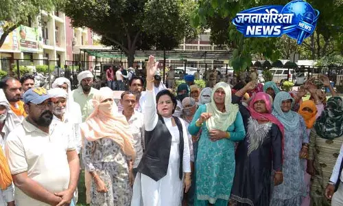 Karnal: महिलाओं के खिलाफ अभद्र भाषा पर SC समुदाय का विरोध