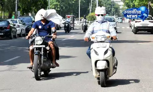 Chandigarh में गर्मी का कहर, पारा 41°C तक पहुंचा