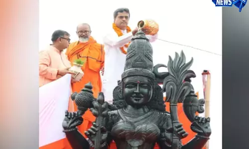 Tripura: मुख्यमंत्री ने मोहनपुर में 15 फीट ऊंची मां सौंदर्या चिन्मयी की प्रतिमा की प्राण-प्रतिष्ठा में भाग लिया
