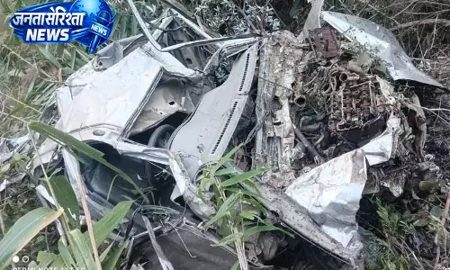 Mandi में कार खाई में गिरने से 2 लोगो मौत Mandi में कार खाई में गिरने से 2 लोगो मौत