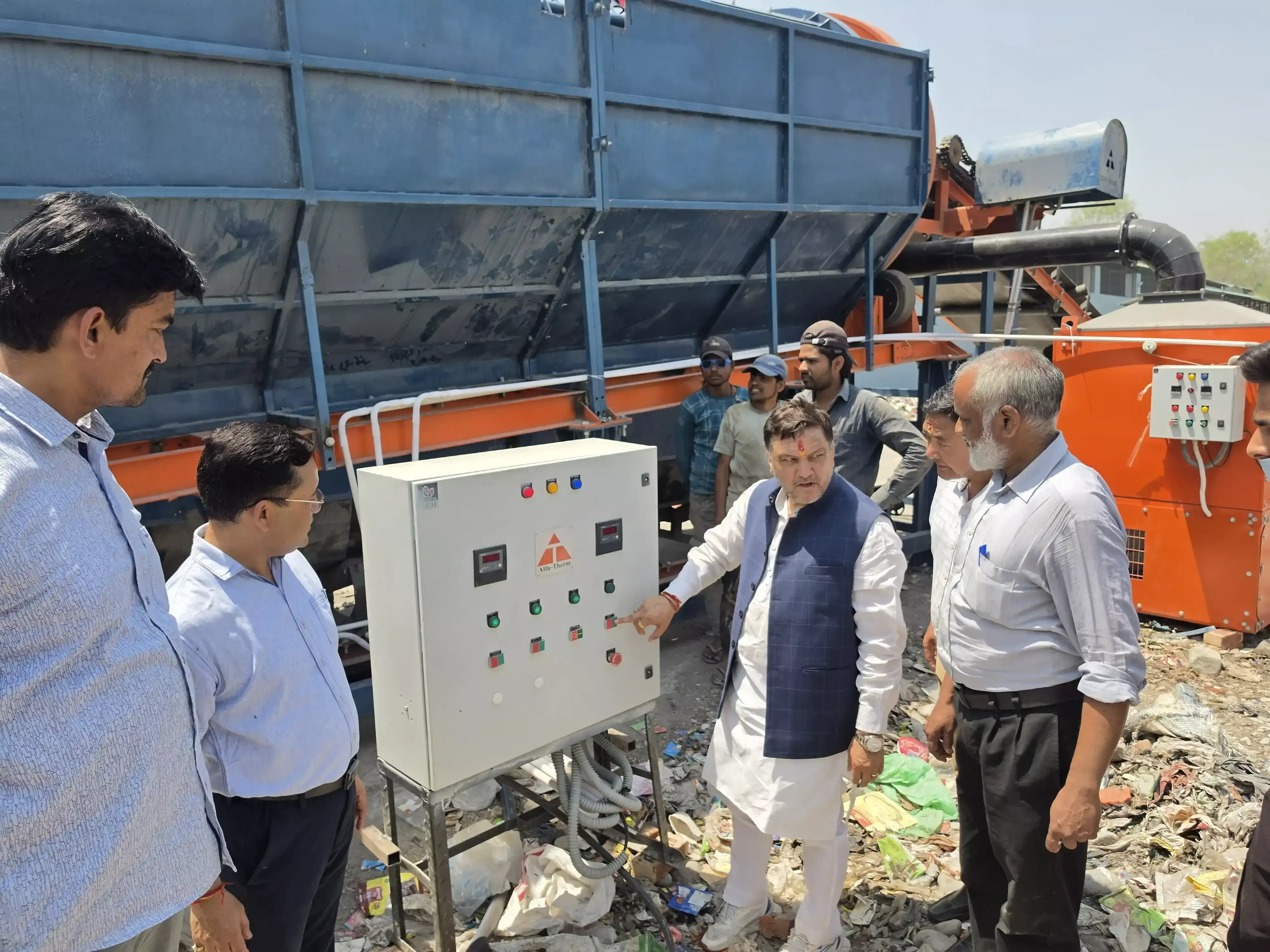 Haldwani: कचरा प्रबंधन के लिए एमआरएफ सेंटर का शुभारंभ