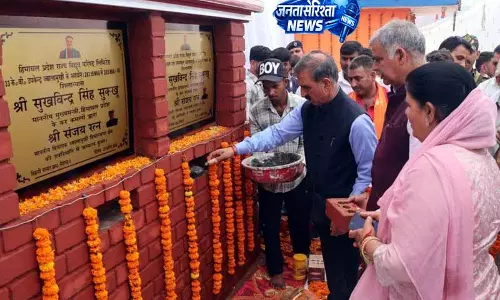 CM Sukhu ने फतेहपुर में 10 करोड़ रुपये के इंडस्ट्रियल एरिया की घोषणा